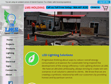 Tablet Screenshot of lmsholding.com